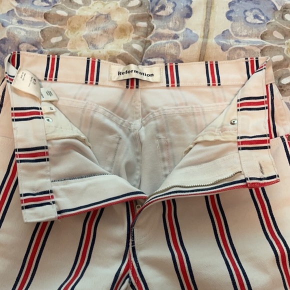 Reformation striped jeans - Picture 4 of 4